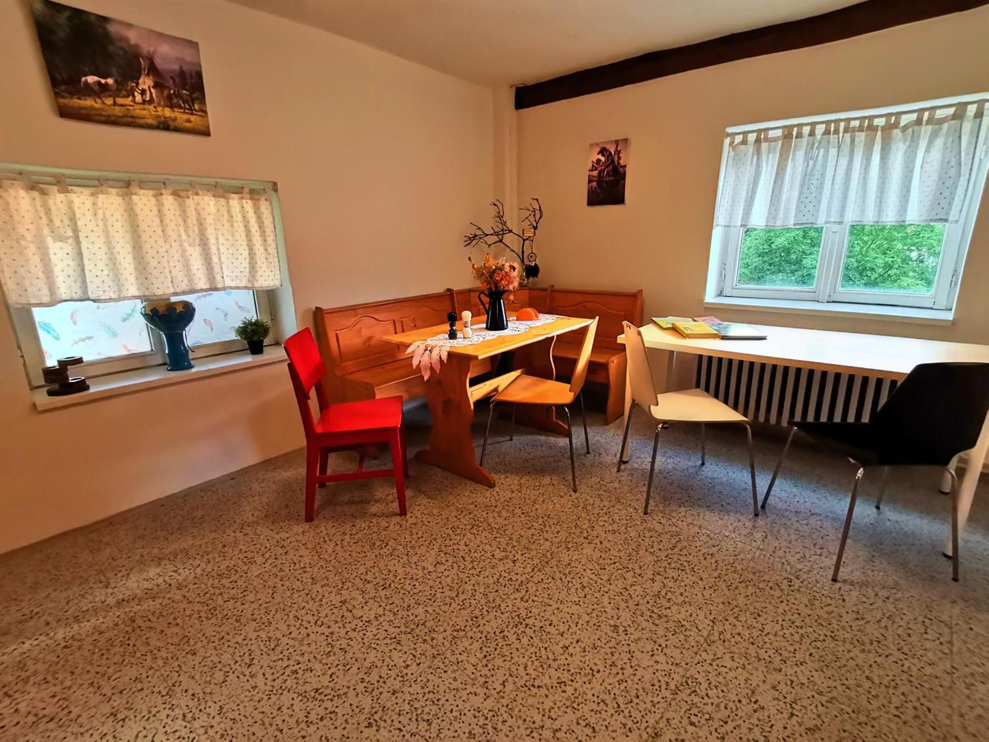 מלון Chodouny Teepee Camp Lounky מראה חיצוני תמונה